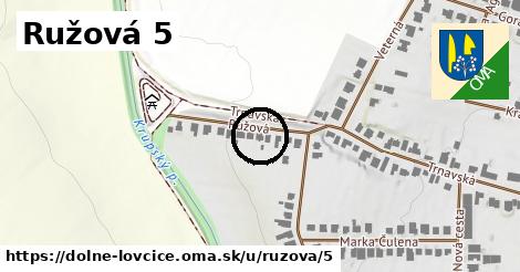 Ružová 5, Dolné Lovčice