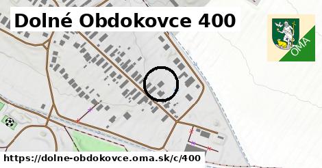 Dolné Obdokovce <span class="supisne">400</span>