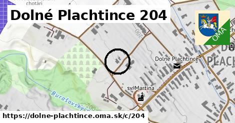 Dolné Plachtince <span class="supisne">204</span>