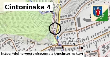 Cintorínska 4, Dolné Vestenice