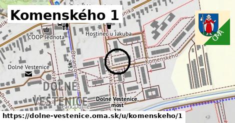 Komenského 1, Dolné Vestenice