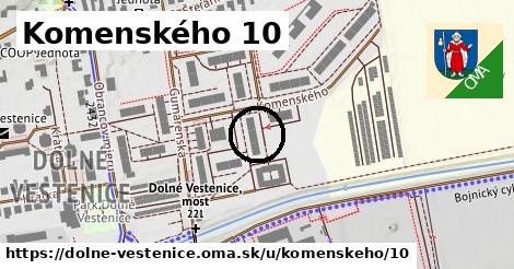 Komenského 10, Dolné Vestenice