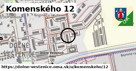 Komenského 12, Dolné Vestenice