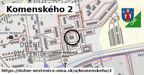 Komenského 2, Dolné Vestenice