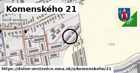 Komenského 21, Dolné Vestenice