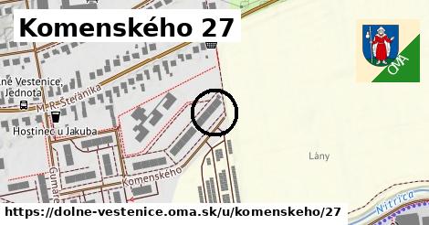 Komenského 27, Dolné Vestenice