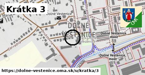 Krátka 3, Dolné Vestenice