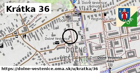 Krátka 36, Dolné Vestenice