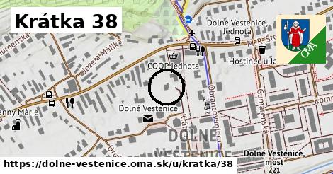 Krátka 38, Dolné Vestenice
