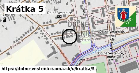 Krátka 5, Dolné Vestenice