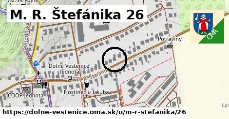 M. R. Štefánika 26, Dolné Vestenice