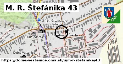 M. R. Štefánika 43, Dolné Vestenice