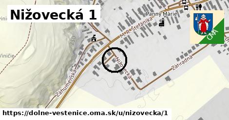 Nižovecká 1, Dolné Vestenice