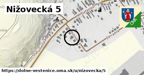 Nižovecká 5, Dolné Vestenice