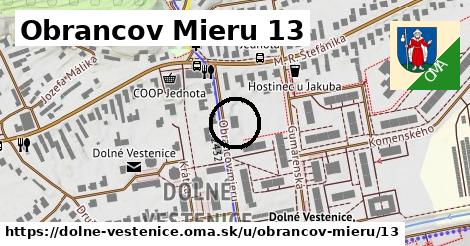 Obrancov mieru 13, Dolné Vestenice