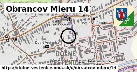 Obrancov mieru 14, Dolné Vestenice