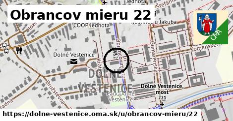 Obrancov mieru 22, Dolné Vestenice