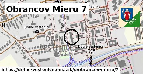 Obrancov mieru 7, Dolné Vestenice