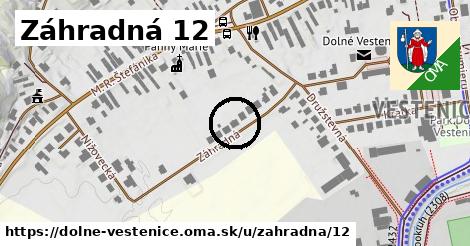 Záhradná 12, Dolné Vestenice