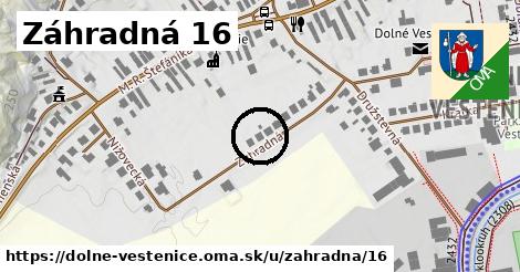 Záhradná 16, Dolné Vestenice