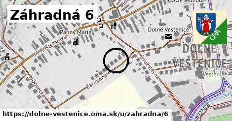 Záhradná 6, Dolné Vestenice