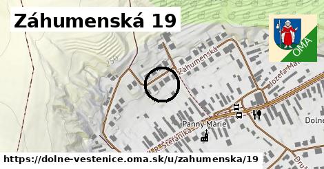 Záhumenská 19, Dolné Vestenice