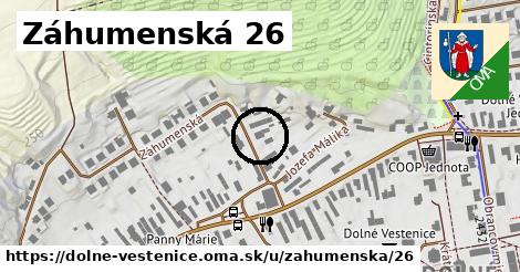 Záhumenská 26, Dolné Vestenice