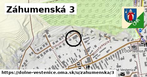 Záhumenská 3, Dolné Vestenice