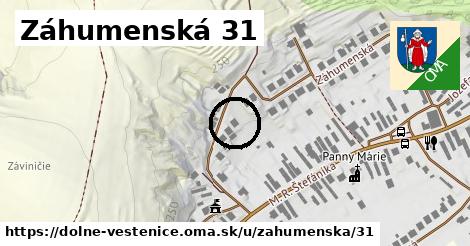 Záhumenská 31, Dolné Vestenice