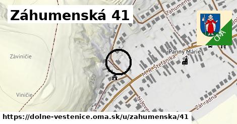 Záhumenská 41, Dolné Vestenice