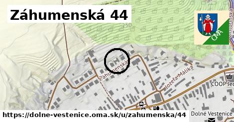 Záhumenská 44, Dolné Vestenice