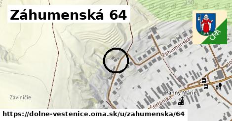 Záhumenská 64, Dolné Vestenice