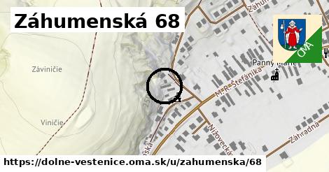 Záhumenská 68, Dolné Vestenice