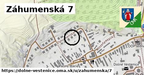 Záhumenská 7, Dolné Vestenice