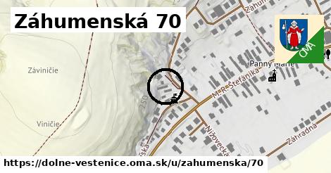 Záhumenská 70, Dolné Vestenice