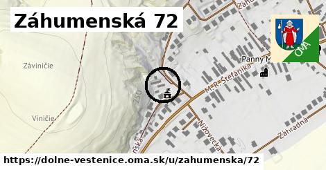 Záhumenská 72, Dolné Vestenice