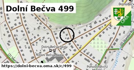 Dolní Bečva <span class="supisne">499</span>