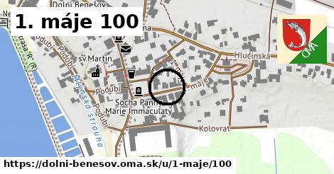 1. máje 100, Dolní Benešov