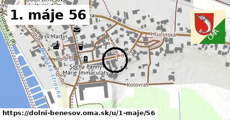 1. máje 56, Dolní Benešov