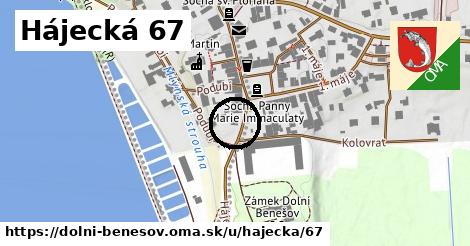 Hájecká 67, Dolní Benešov