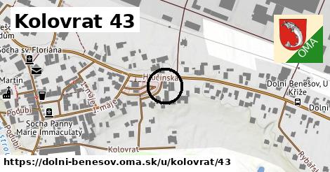 Kolovrat 43, Dolní Benešov