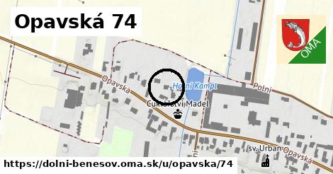 Opavská 74, Dolní Benešov