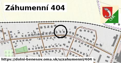 Záhumenní 404, Dolní Benešov