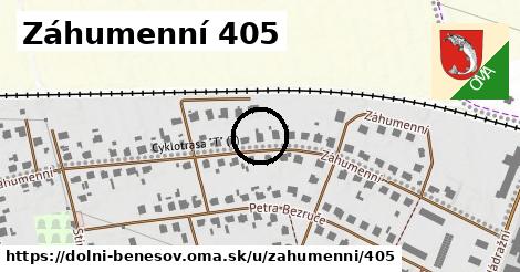 Záhumenní 405, Dolní Benešov