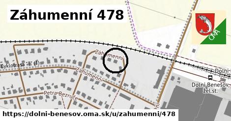 Záhumenní 478, Dolní Benešov