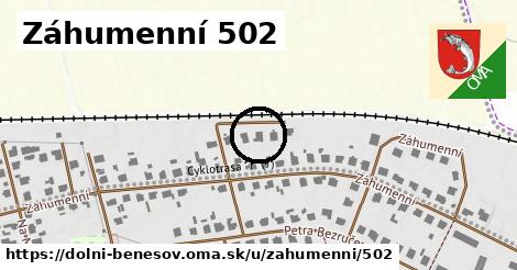 Záhumenní 502, Dolní Benešov