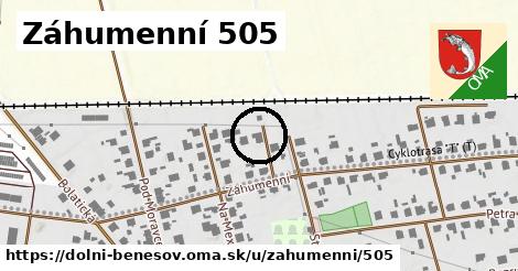 Záhumenní 505, Dolní Benešov