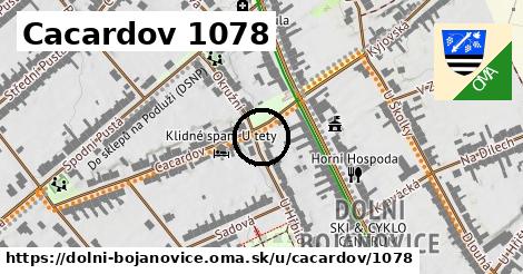 Cacardov 1078, Dolní Bojanovice