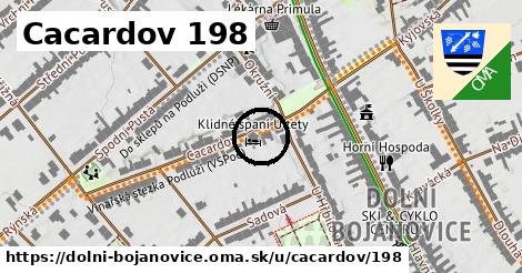 Cacardov 198, Dolní Bojanovice