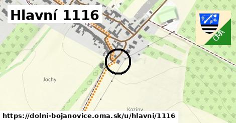 Hlavní 1116, Dolní Bojanovice